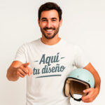 Camiseta personalizada para hombre con tu propio diseño , una camiseta original.