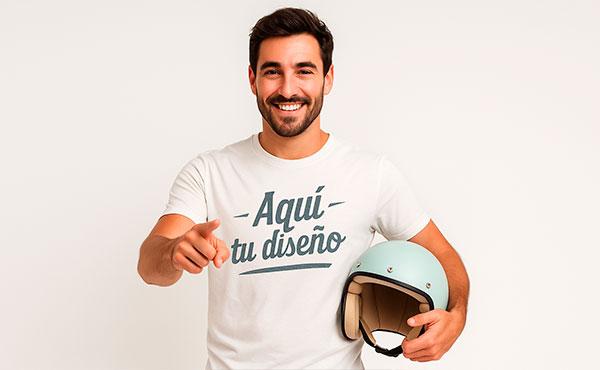 Camiseta personalizada para hombre con tu propio diseño , una camiseta original.