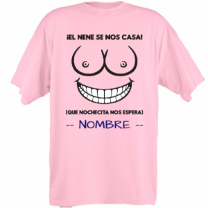 Camiseta para Despedida de Soltero