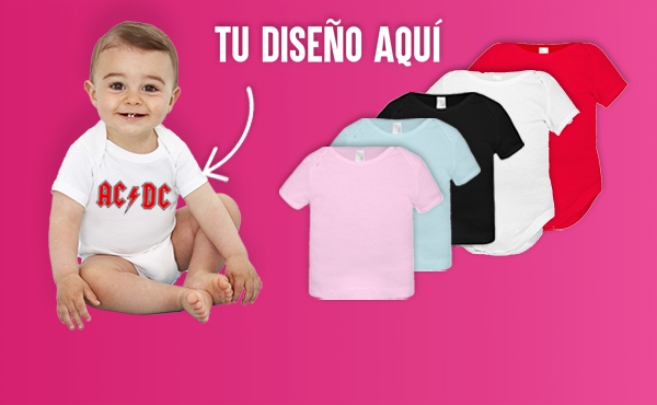 Bodys y Camisetas Personalizados Bebés