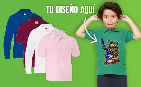 Polos Personalizados Niños