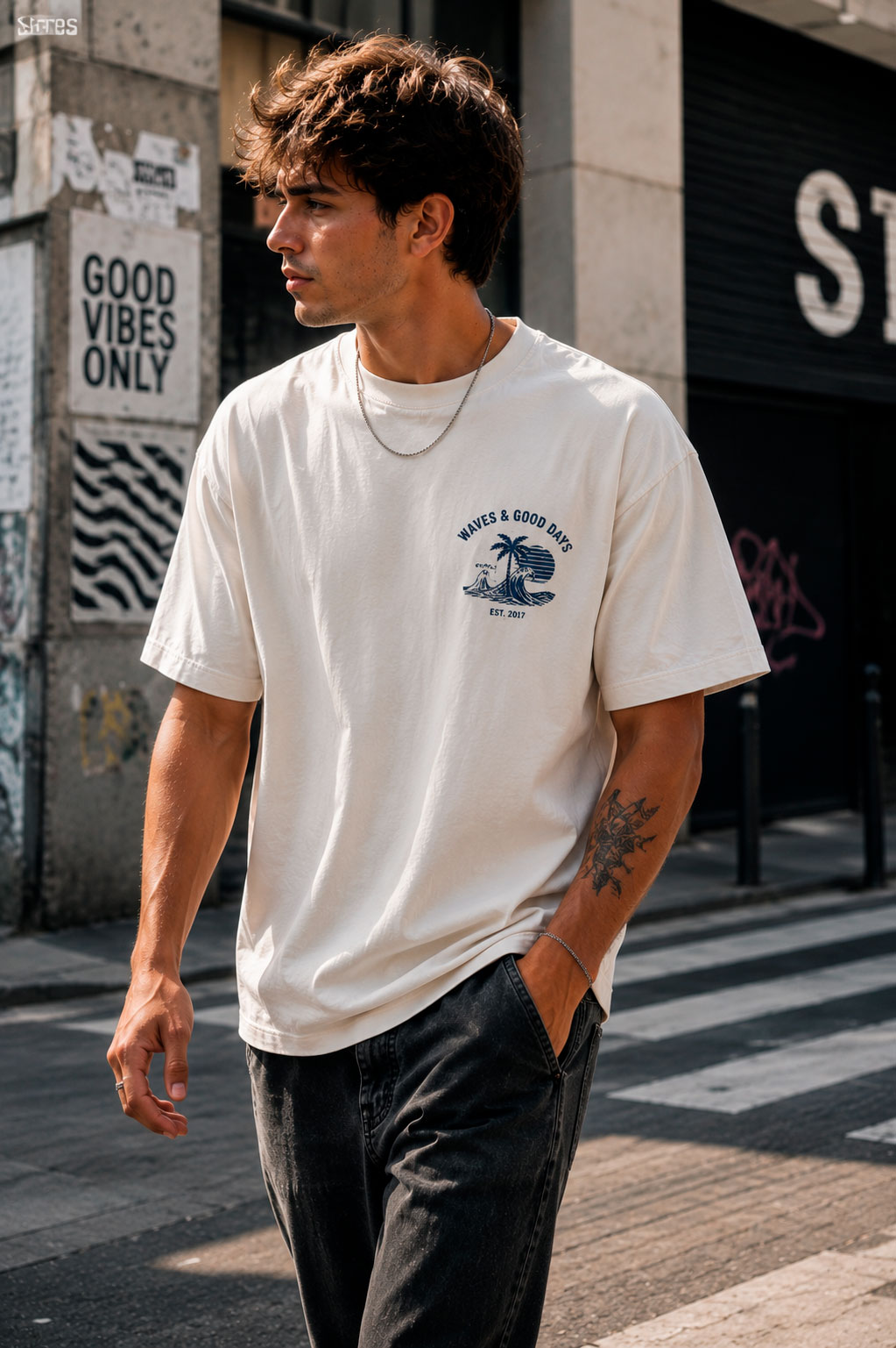 Camisetas personalizadas para hombre estilo urbano