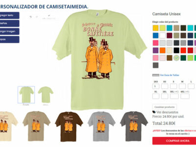personalizador online diseña tu camiseta facilmente